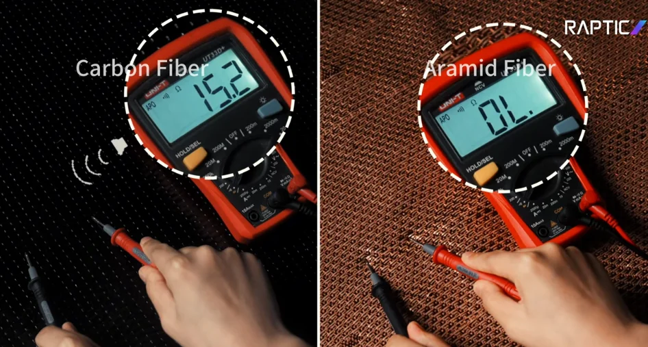 So sánh Aramid Fiber và Carbon Fiber